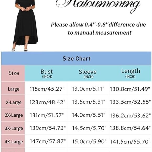 Womens Knit Cold Shoulder Maxi Dress Plus Size 3X Red High Low Pullover Party - Picture 7 of 7